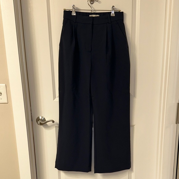 Abercrombie & Fitch Pants - Abercrombie & Fitch curve love Sloan pants 6S navy